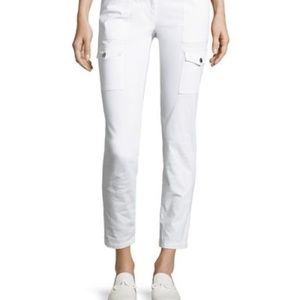 ANATOMIE - Kate Skinny Cargo Mid-weight Pants - Size XS - White
